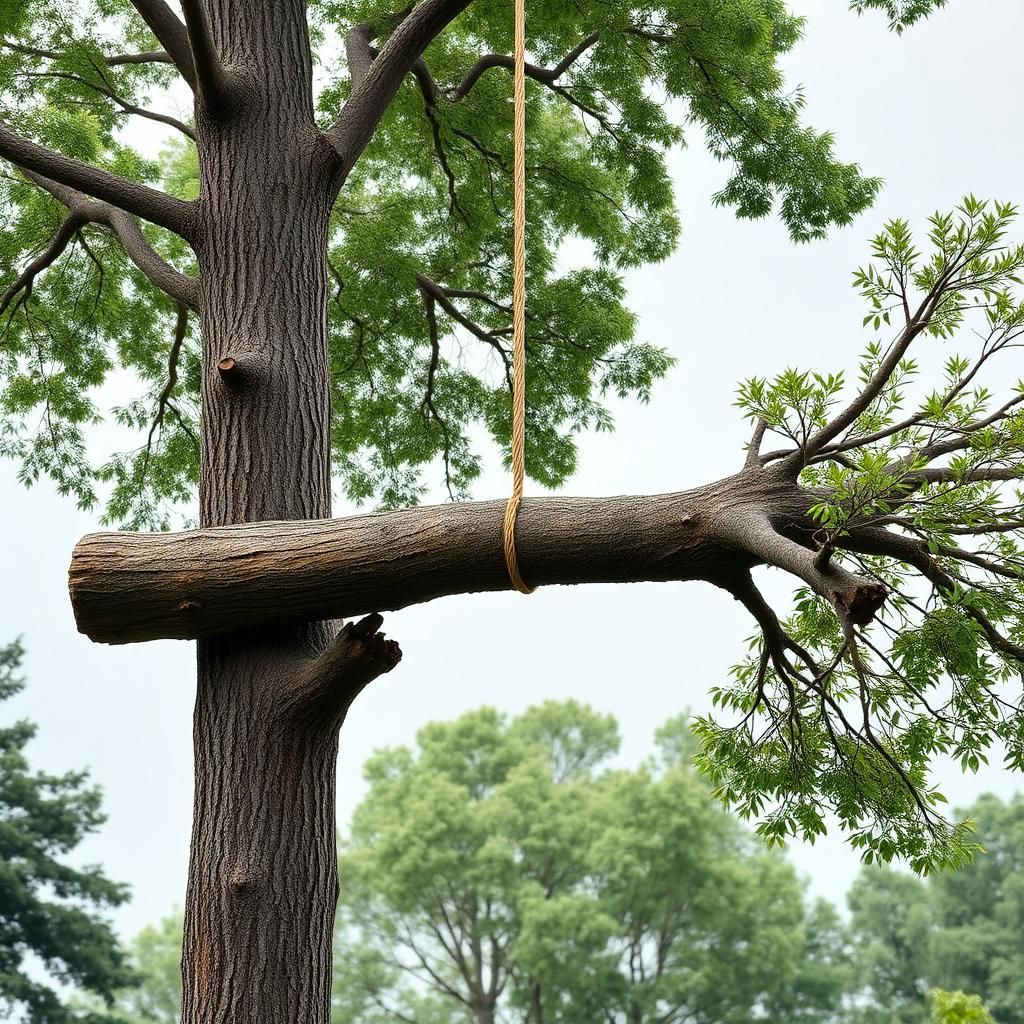 Démontage d'arbre volumineux