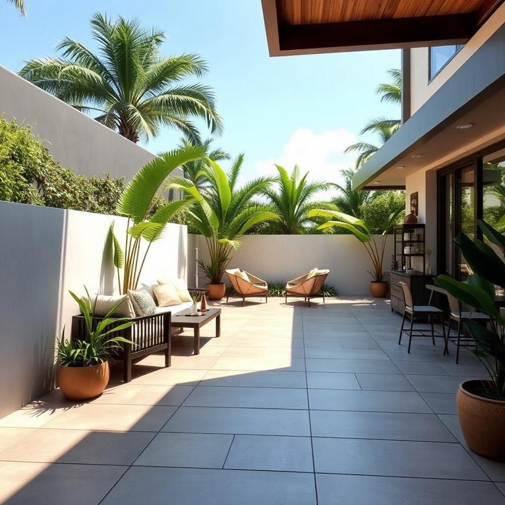 Terrasse extérieure