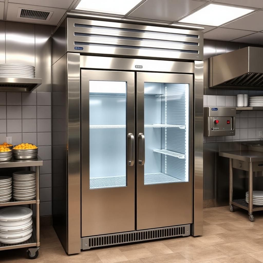Chambre froide de restaurant
