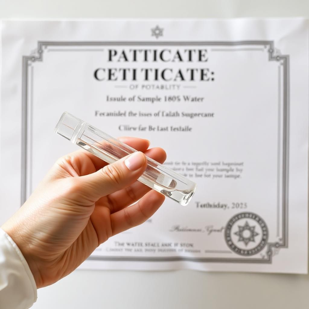 Remise d'attestation