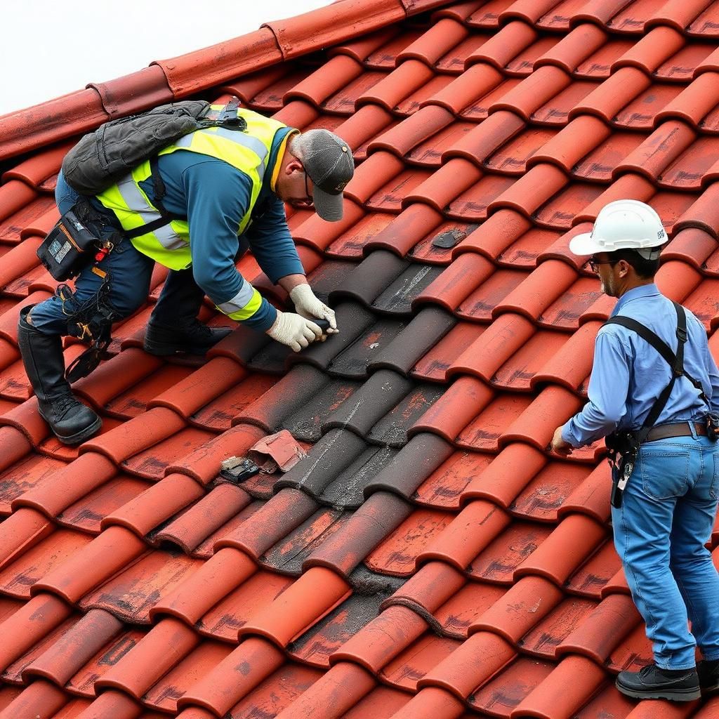 Inspection de toiture